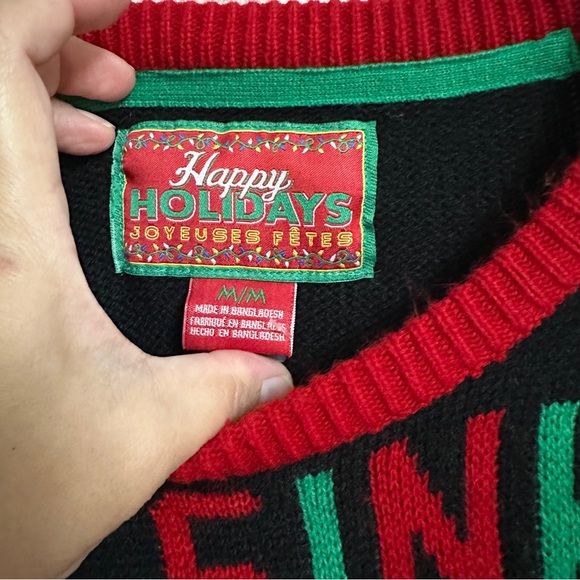 Unisex Christmas Sweater - Picture 4 of 4